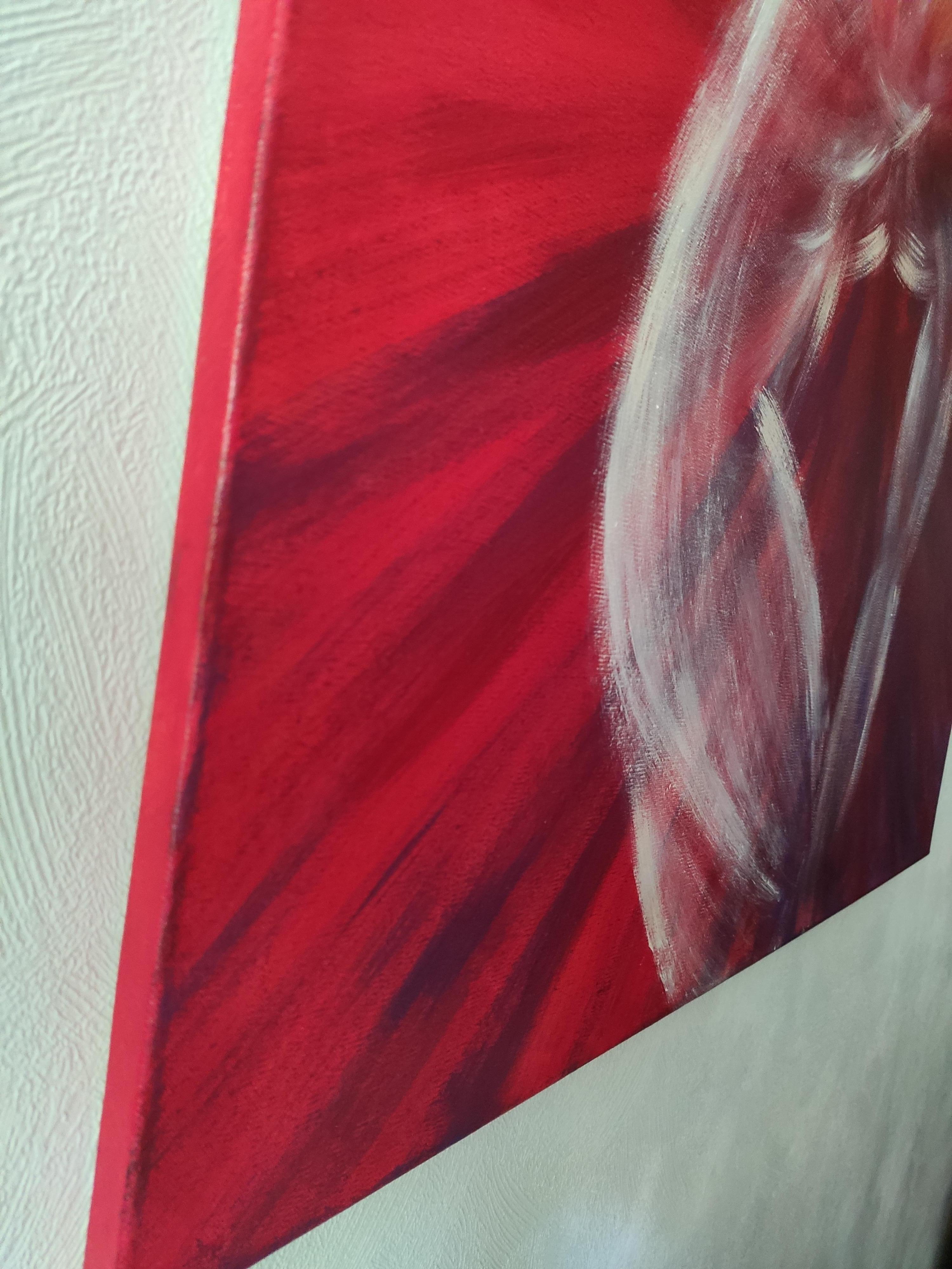 DISCOBOLO. Pittura originale di Stasy Vo in vendita 1