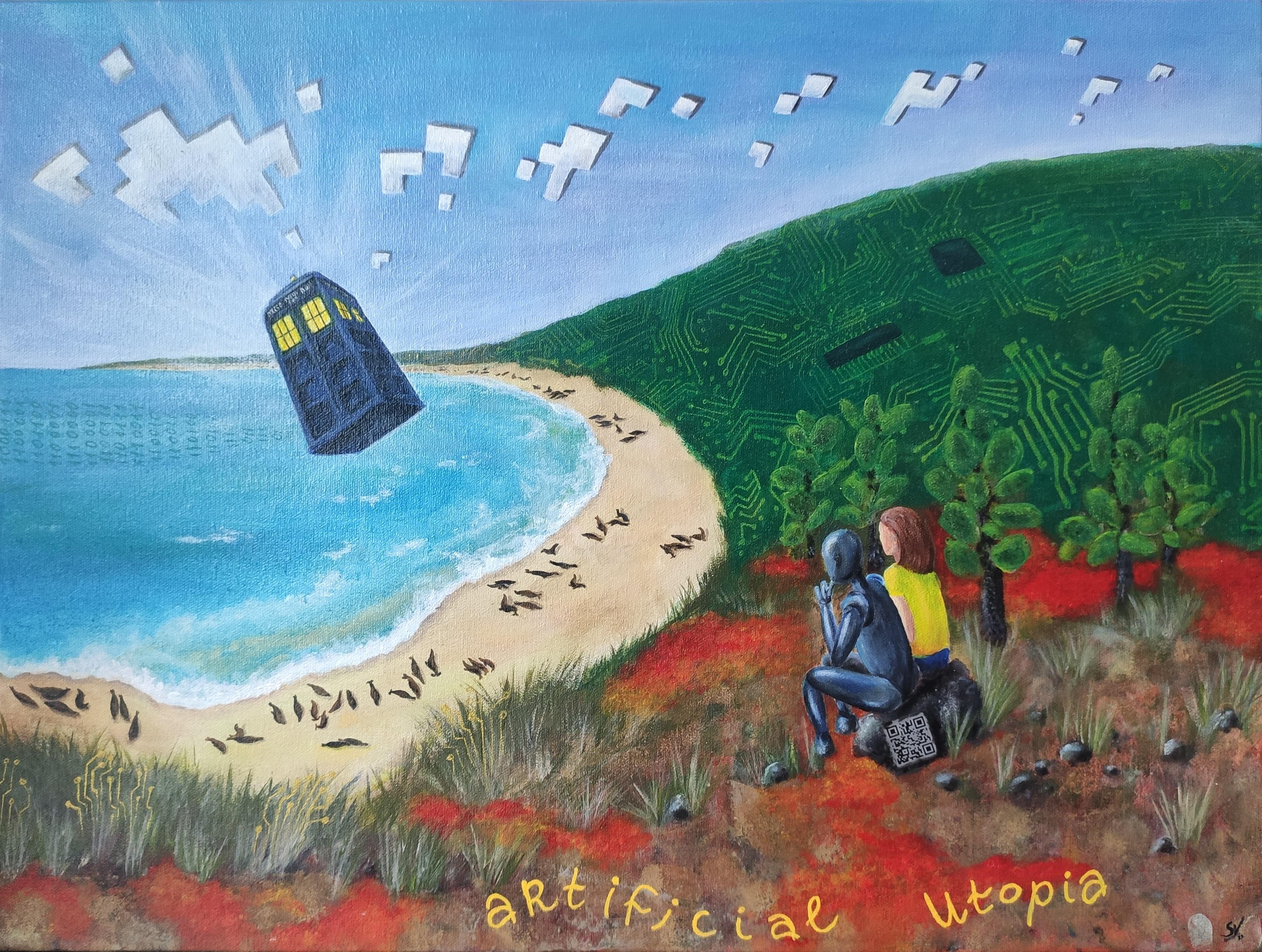 Galapagos. Original Painting by Stasy Vo