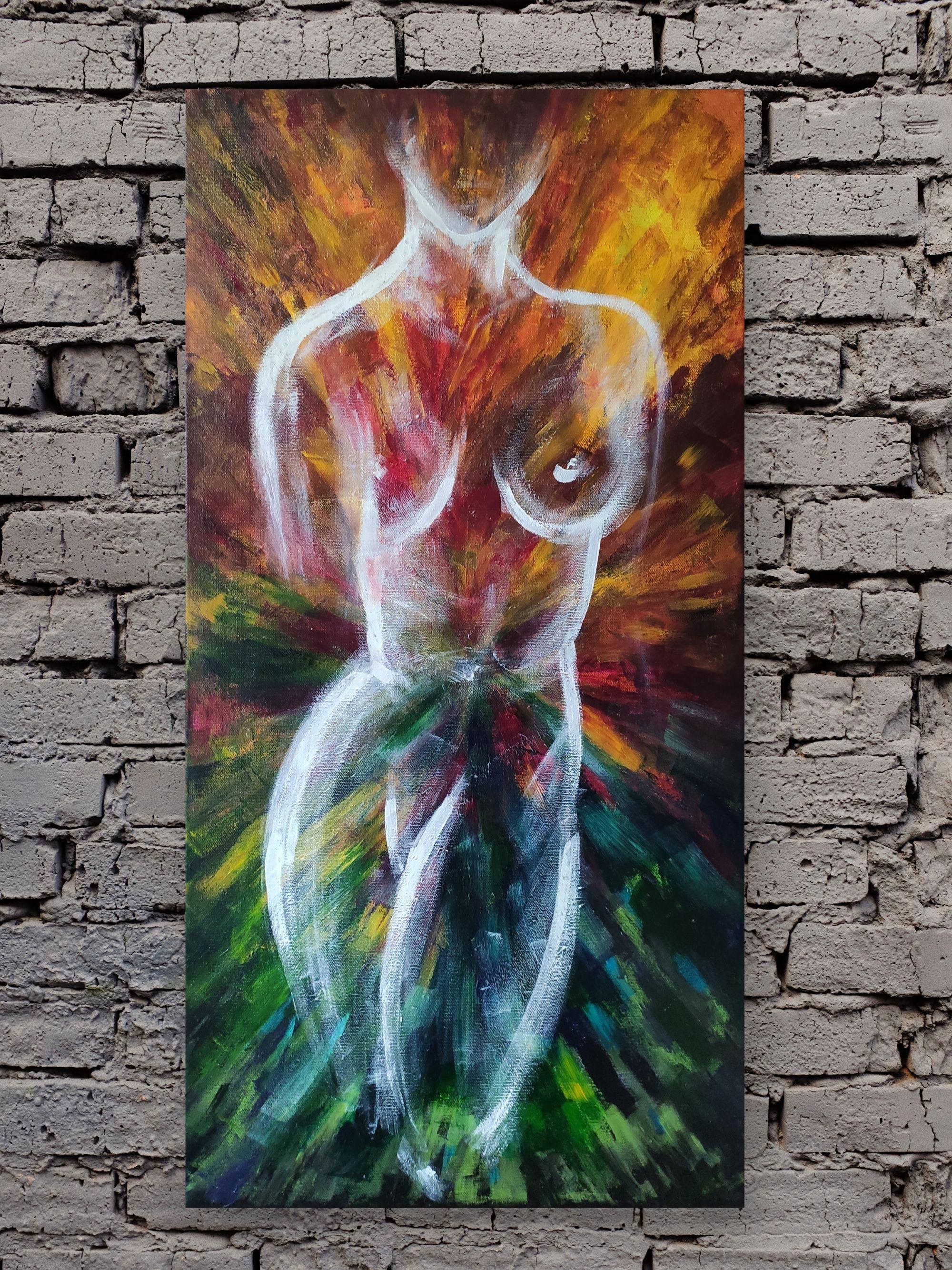 DIOSES VENUS. Pintura original de Stasy Vo en venta 3