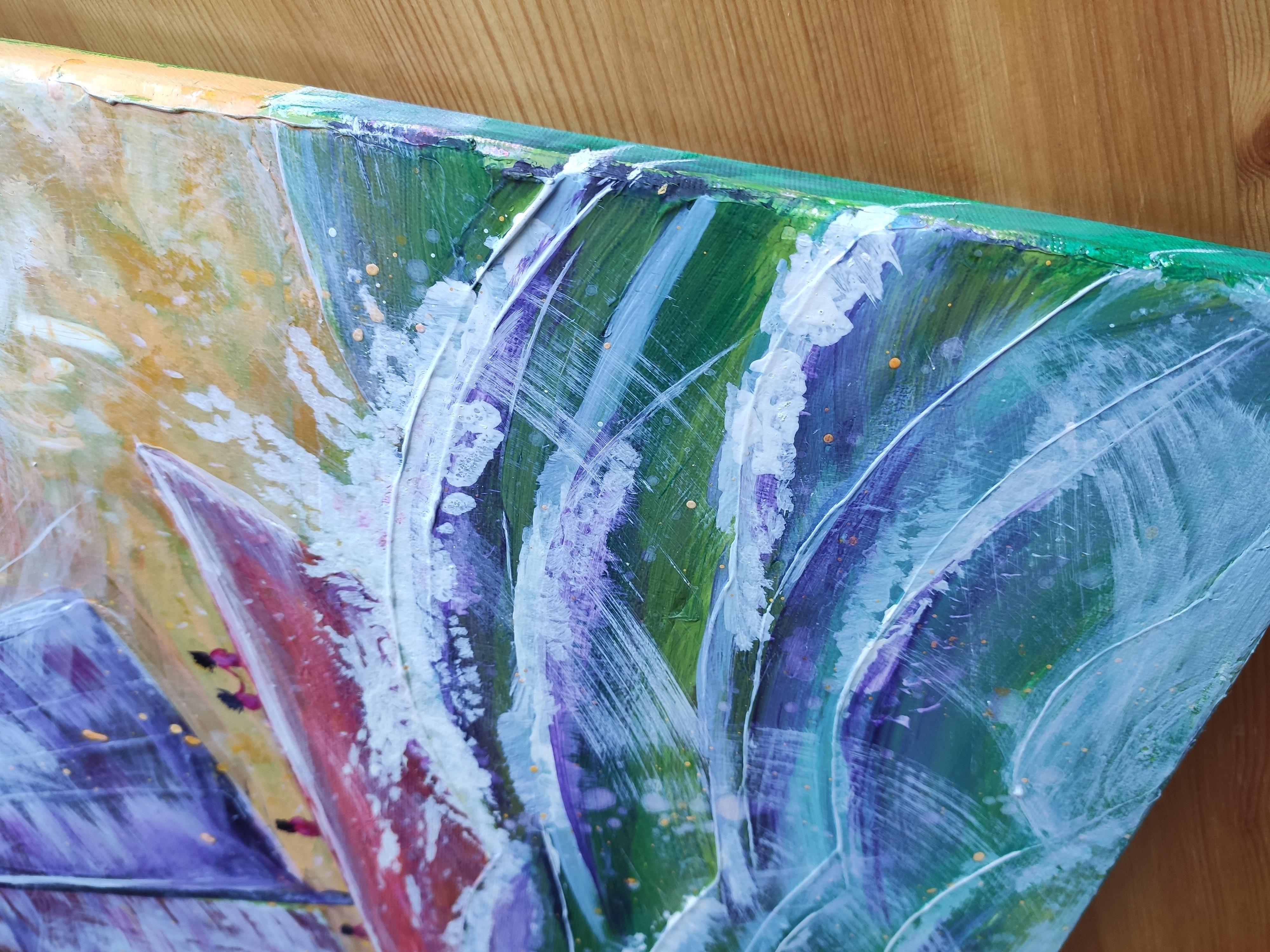 SAILBOAT. Peinture originale de Stasy Vo en vente 5