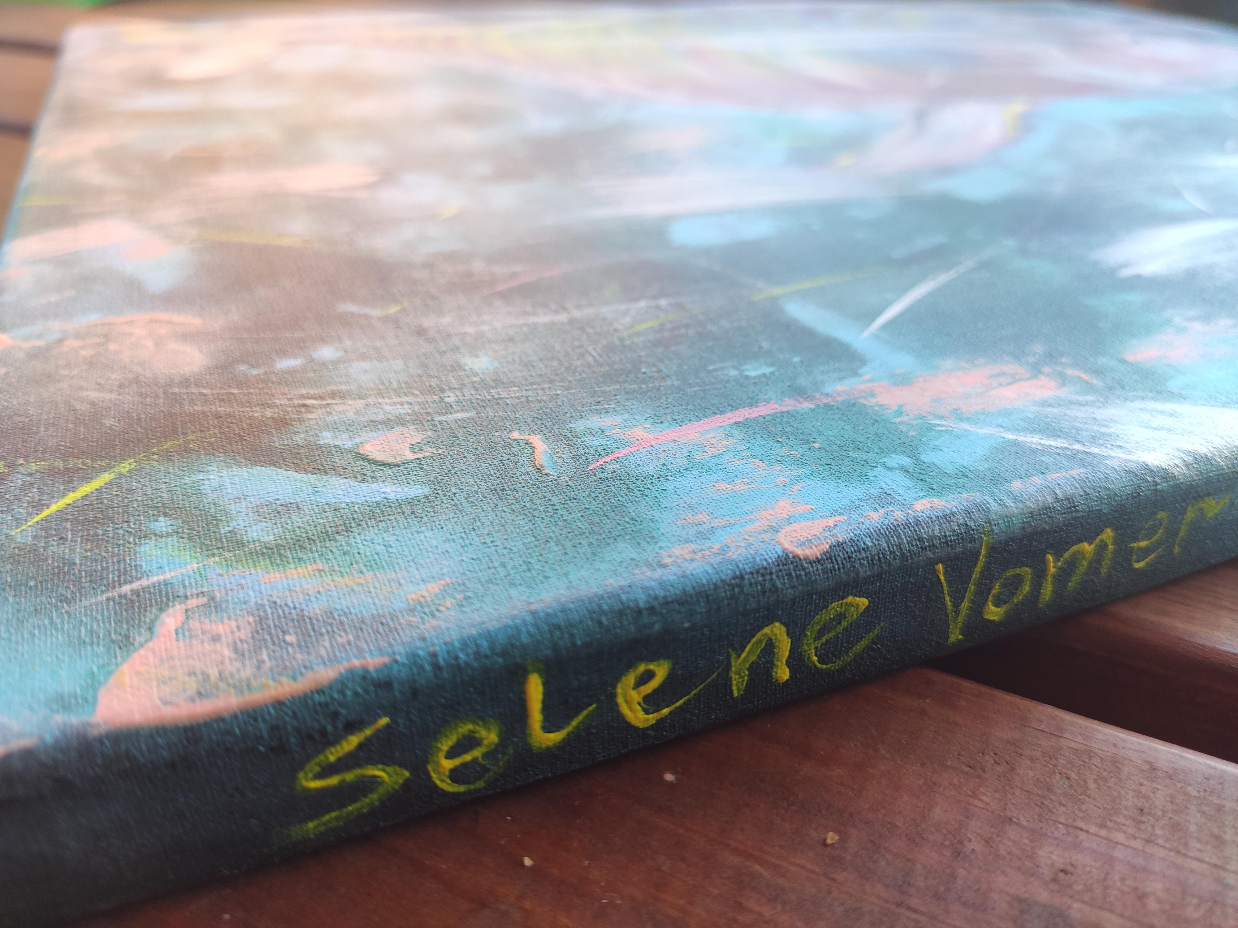 SELENE VOMER. Pittura originale di Stasy Vo in vendita 6