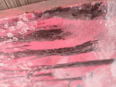 Silver Sugar Plum Fairy in Magic Winter Woods. Original Painting by Stasy Vo