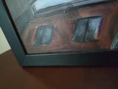 THE BALLOON FLEW AWAY. Original Painting by Stasy Vo