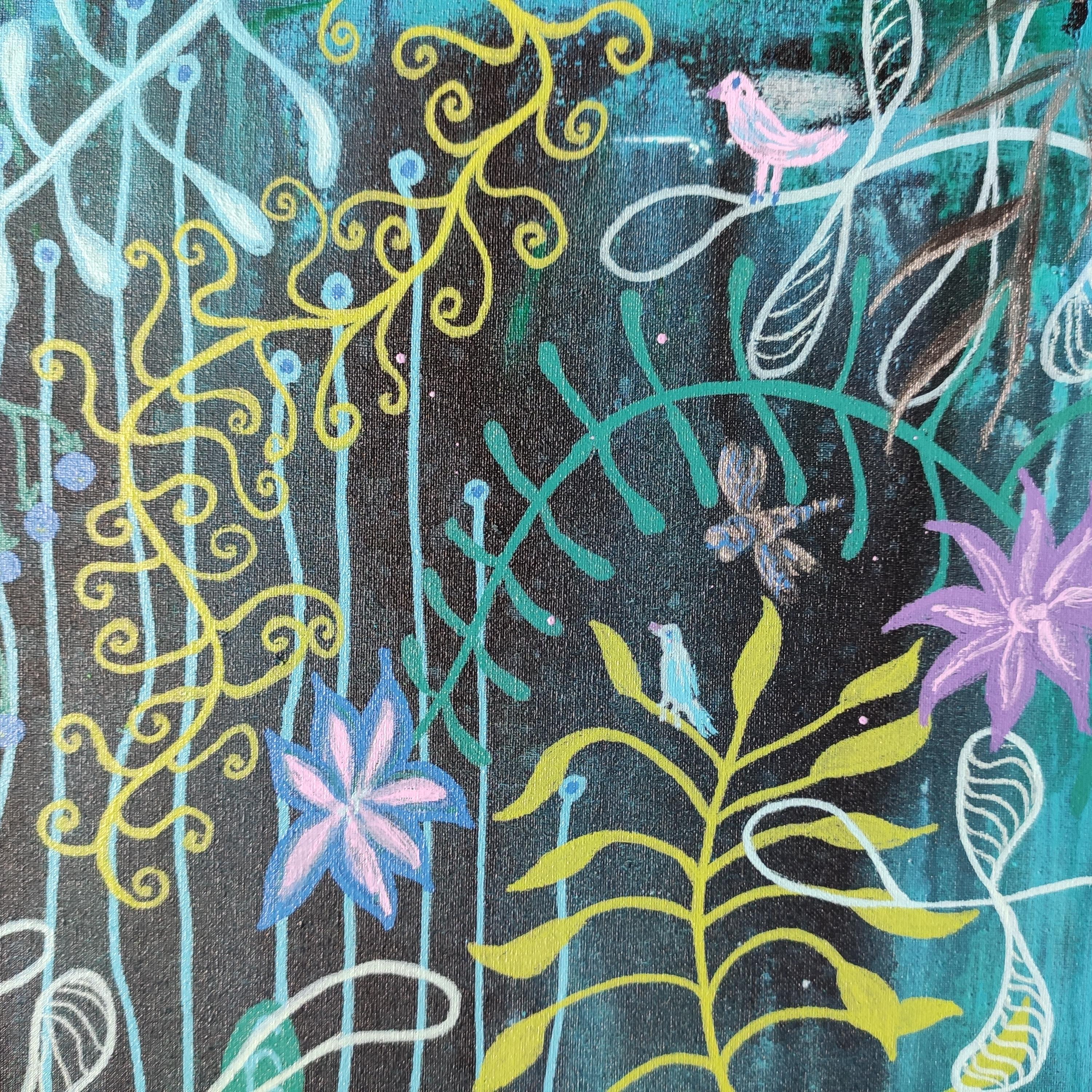 Woman is a Fairy. Original Painting by Stasy Vo For Sale 8