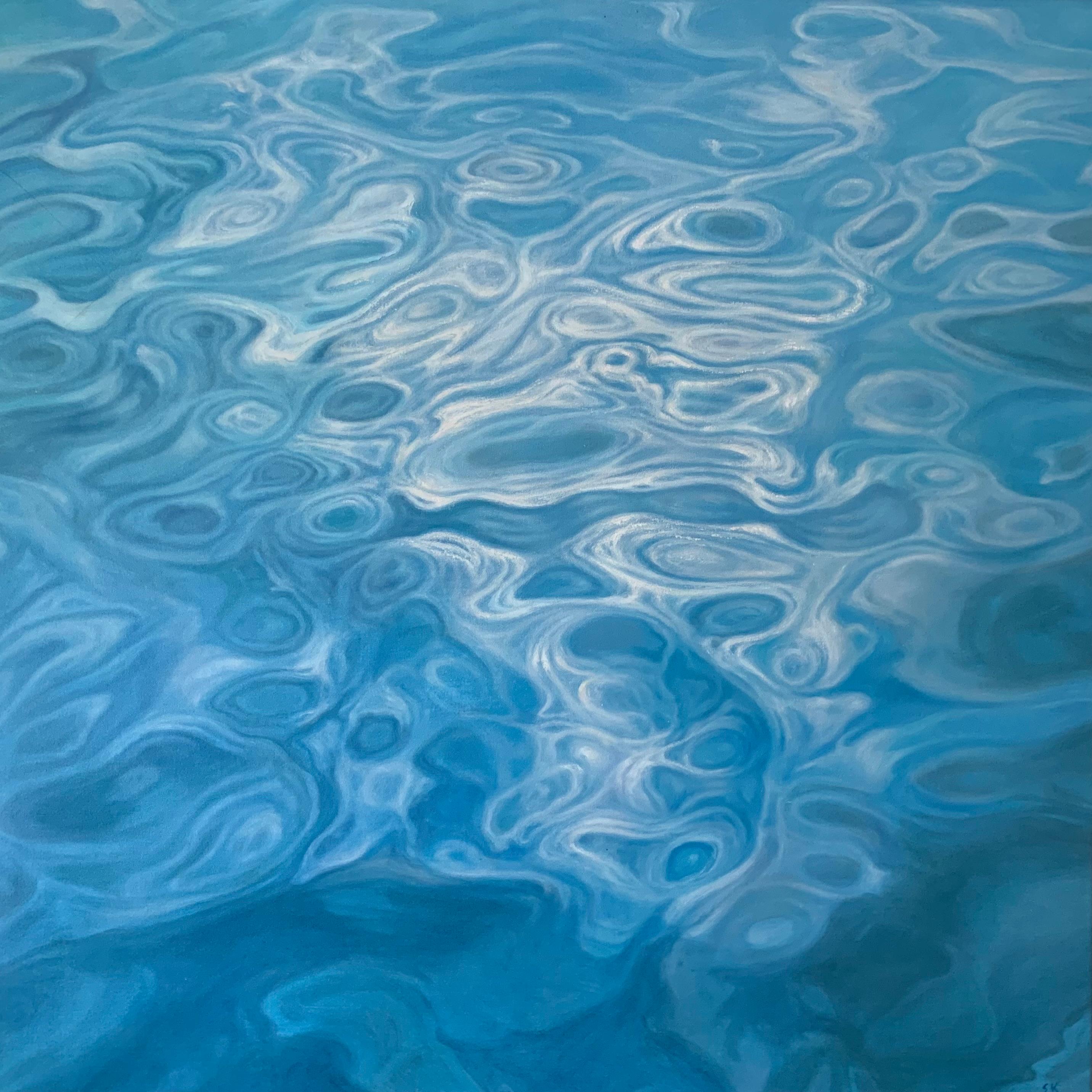 Staszek Kotowski Abstract Painting - River 30
