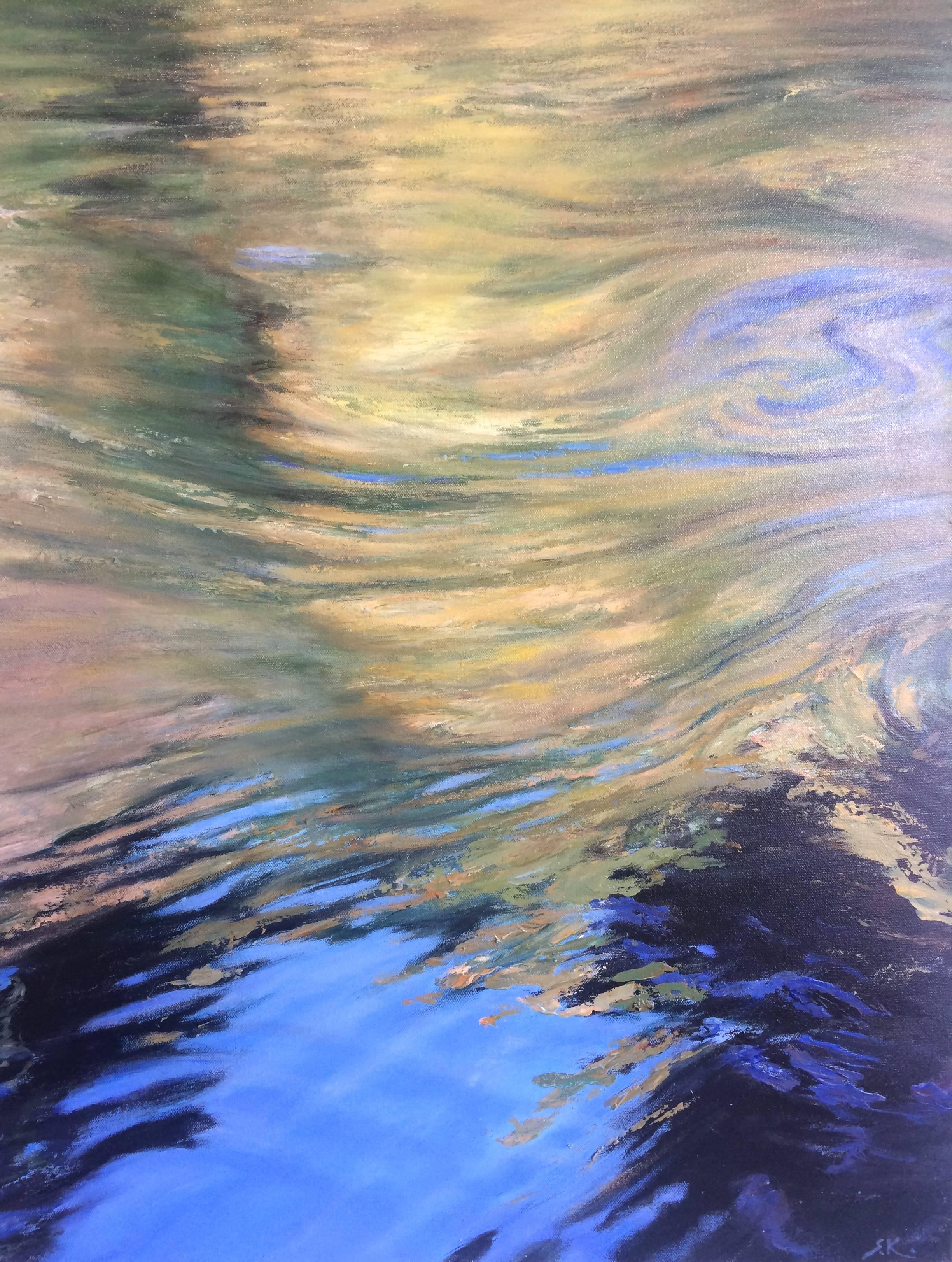 Staszek Kotowski Figurative Painting -  Autumn River