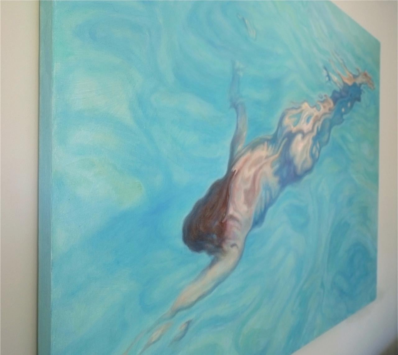swimmer paintings