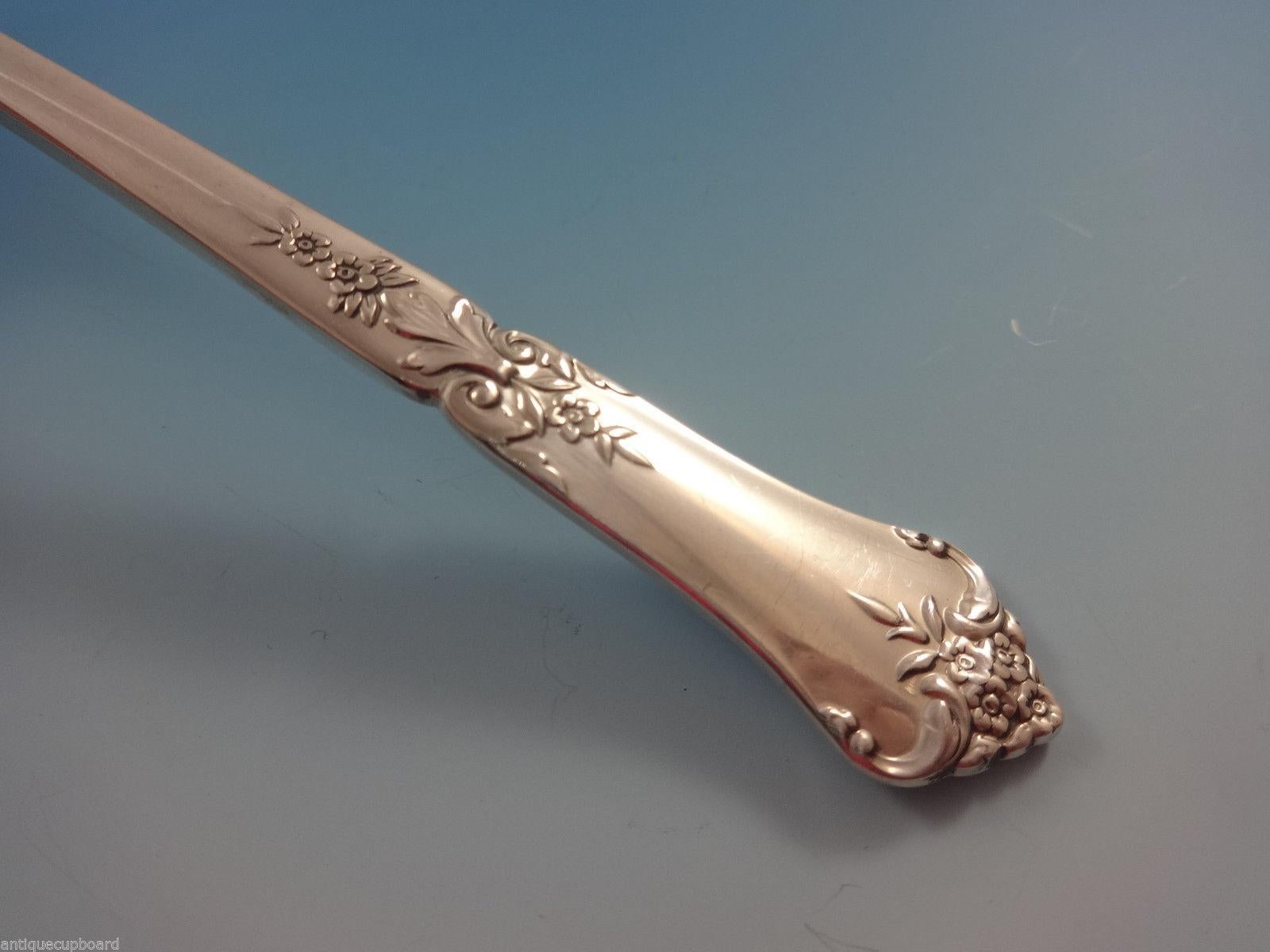 20th Century Stately by State House Sterling Silver Flatware Set For 8 Service 63 Pieces For Sale