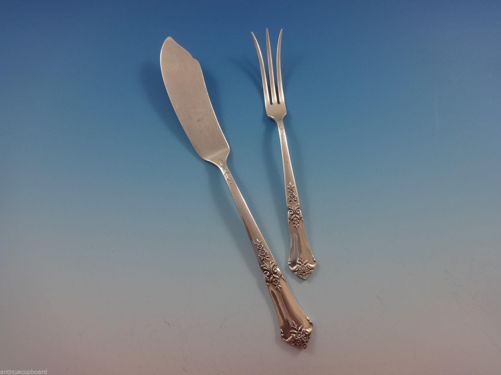 Stately by State House Sterling Silver Flatware Set For 8 Service 63 Pieces For Sale 5