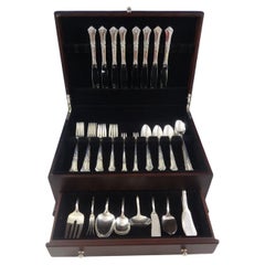 Stately by State House Sterling Silber Besteck Set für 8 Personen 63 Pieces