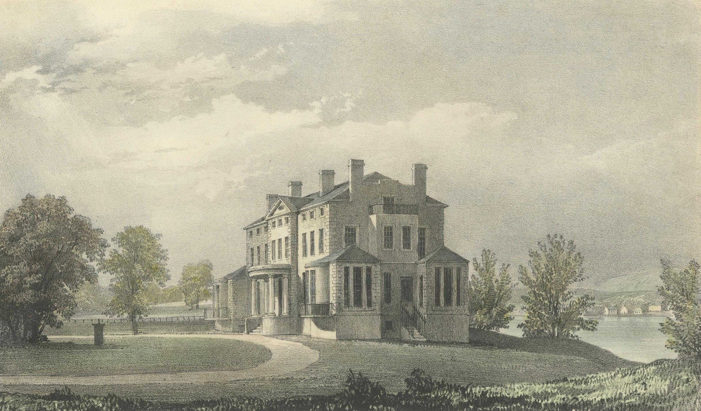 Stately Elegance: New Government House, Fredericton, N.B. – A 19th-Century Gem In Good Condition For Sale In Langweer, NL