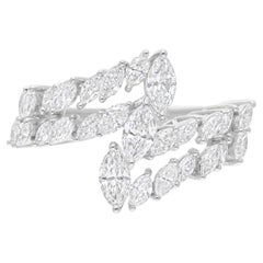 Anello con diamante naturale SI/H da 1,58 carati in oro bianco 18 carati Gioielli di pregio