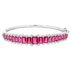 Bracelets jonc - Rubis