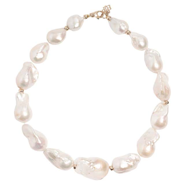 Antique Pearl Beaded Necklaces - 2,096 For Sale at 1stDibs