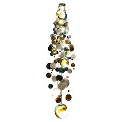 Statement Contemporary Stairwell Cascade Chandelier by Roast