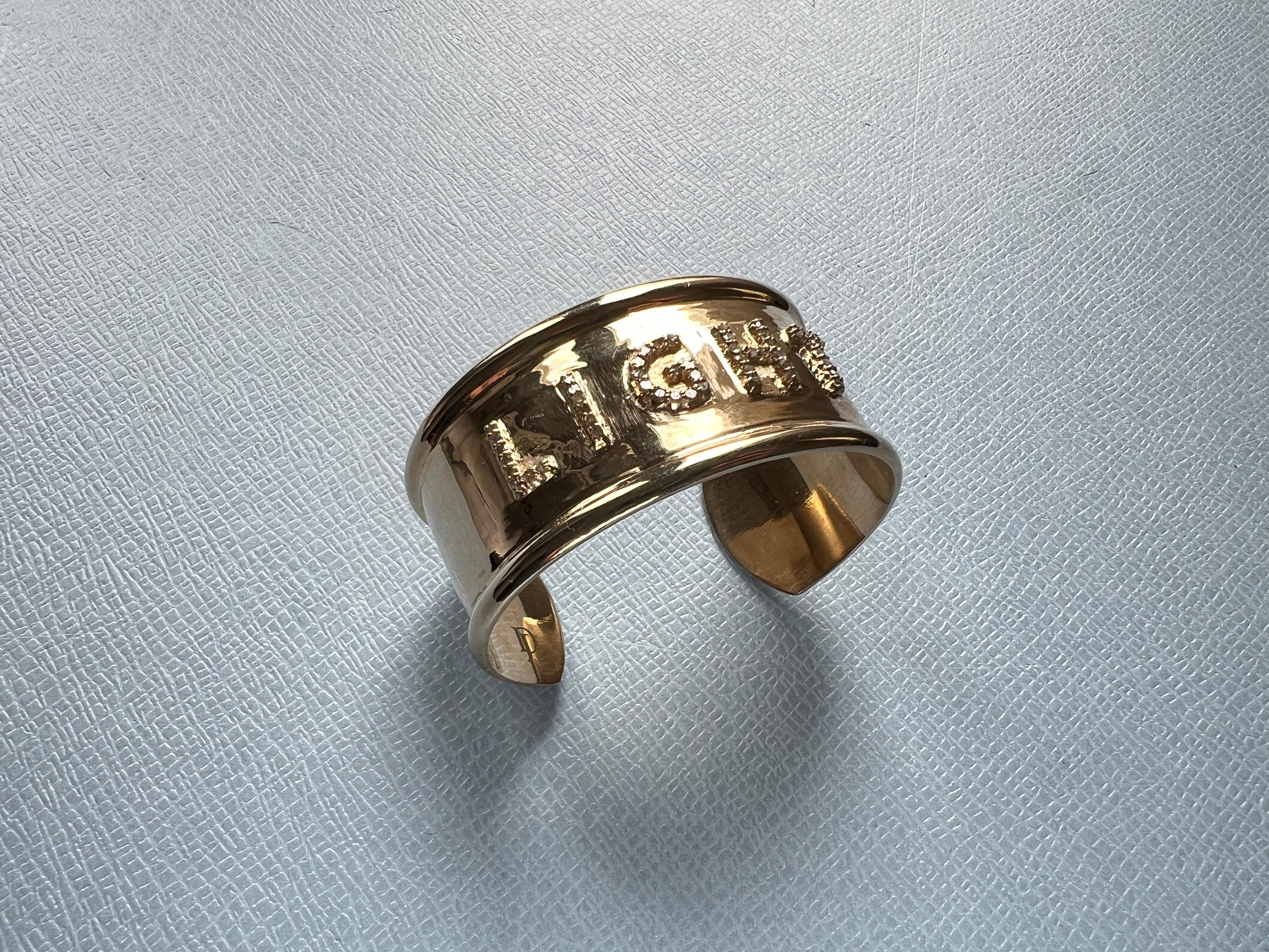 Bracciale dichiarato con diamanti bianchi AND Light in vendita 1