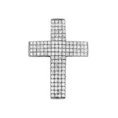 Statement Diamond White Gold 18k Pendant for Her