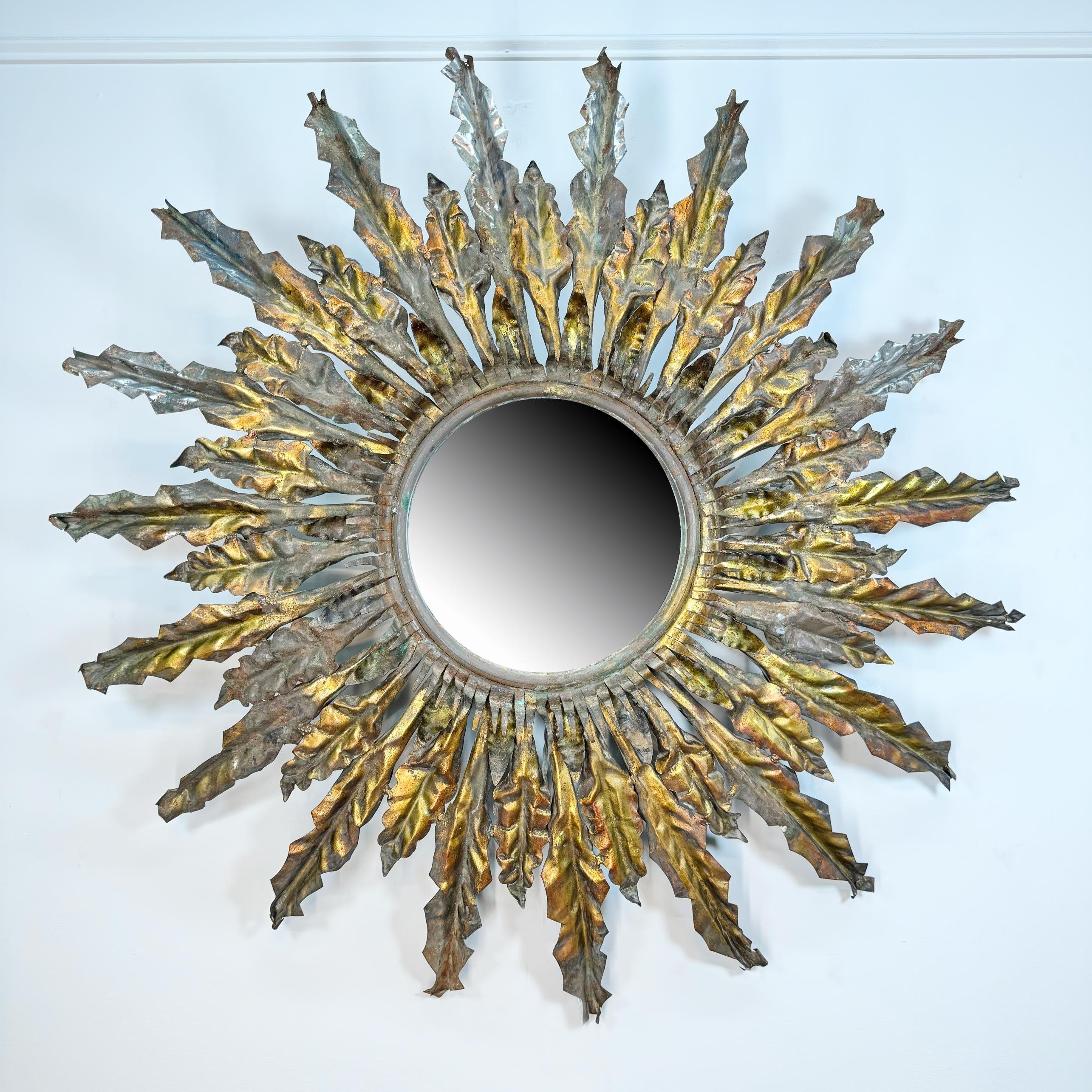 Statement Illuminated Sunburst Mirror  For Sale 7