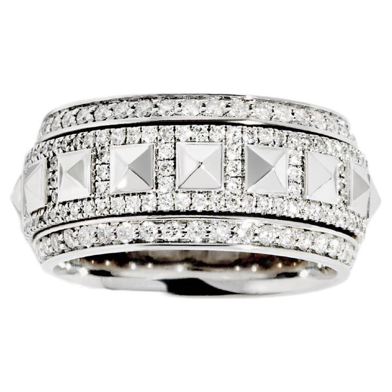 Diamond Rockaway Spinner Ring