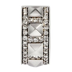 StatEMENT Paris - Armbanduhr mit Rockaway-picots, Diamanten und Silber 0, 13 Karat