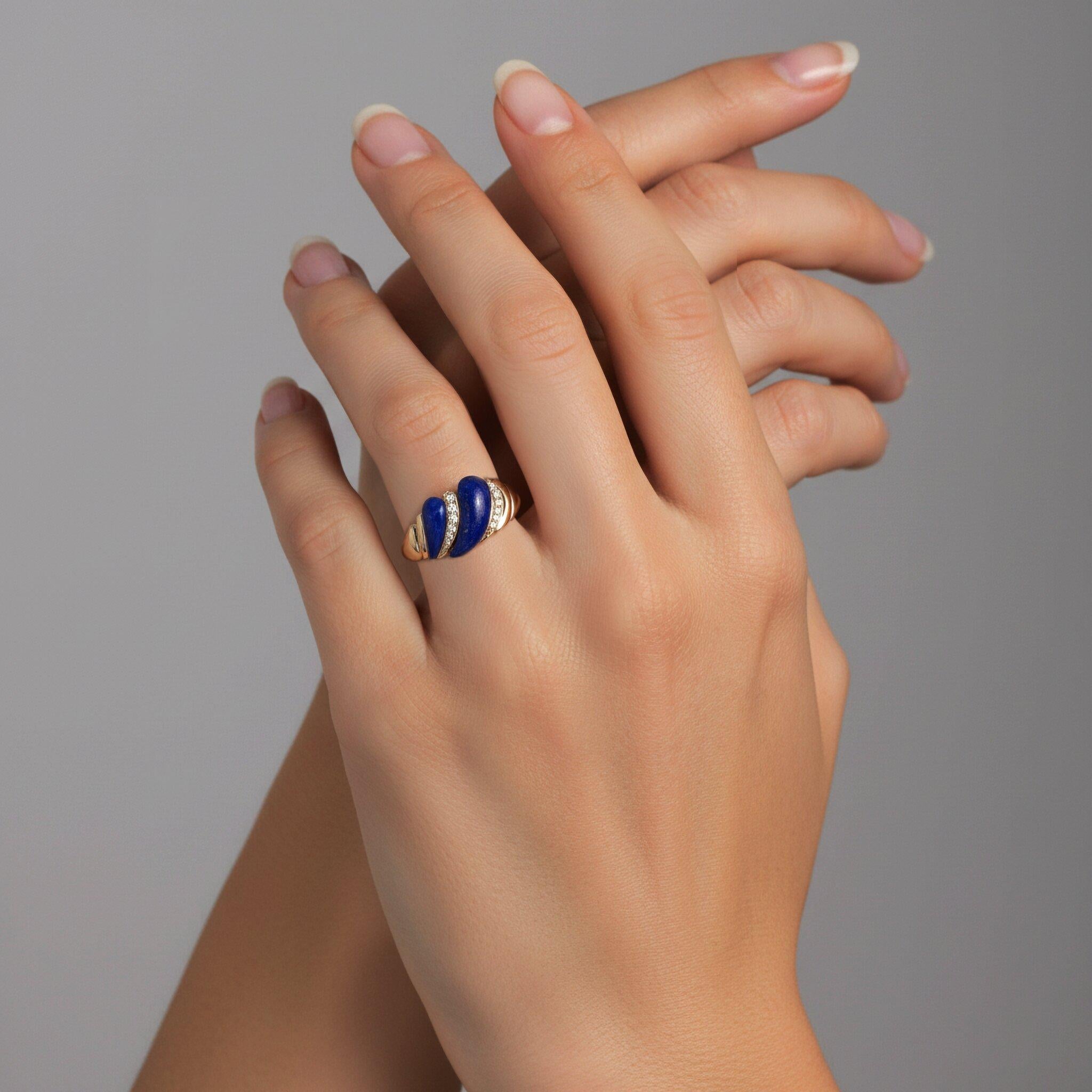 Statement Ring 14k (or 18k Upon Request) Yellow G… - image 2