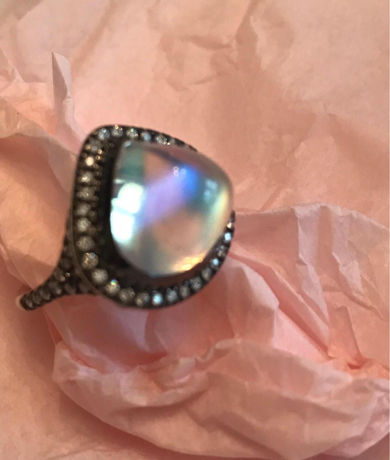 ring with moonstone