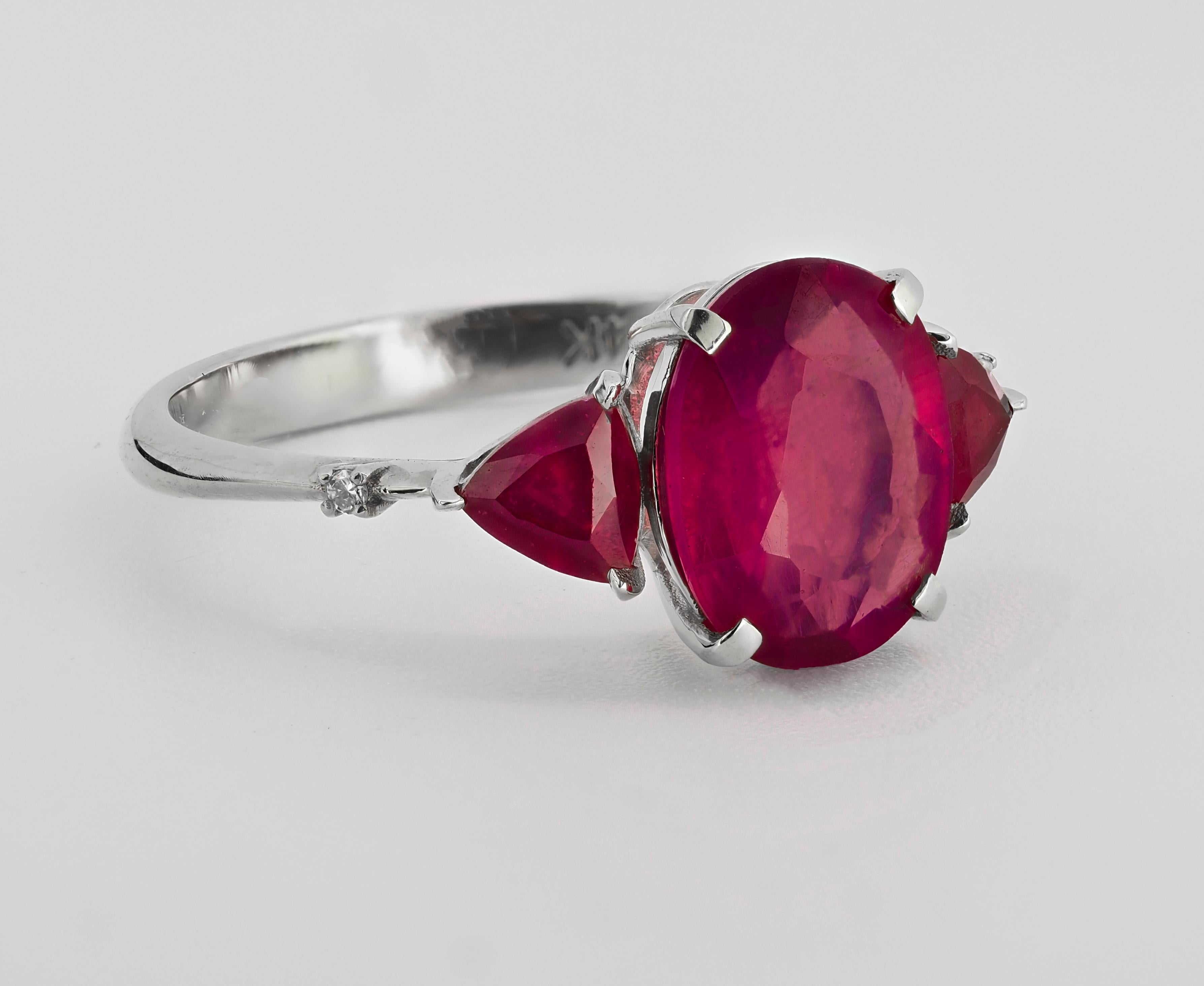 Statement ruby ring.  For Sale 1