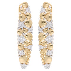 Statement SI/H 2.7 Ct Natural Diamond Drop Earrings 18k Yellow Gold (Boucles d
oreilles mariage SI/H 2.7 Ct Natural Diamond Drop Earrings)