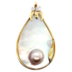 Statement Worthy Blister Pearl Enhancer Bail Pendant