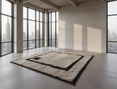 STATEN ISLAND Tappeto di lana berbero personalizzato moderno tessuto a mano grande contemporaneo