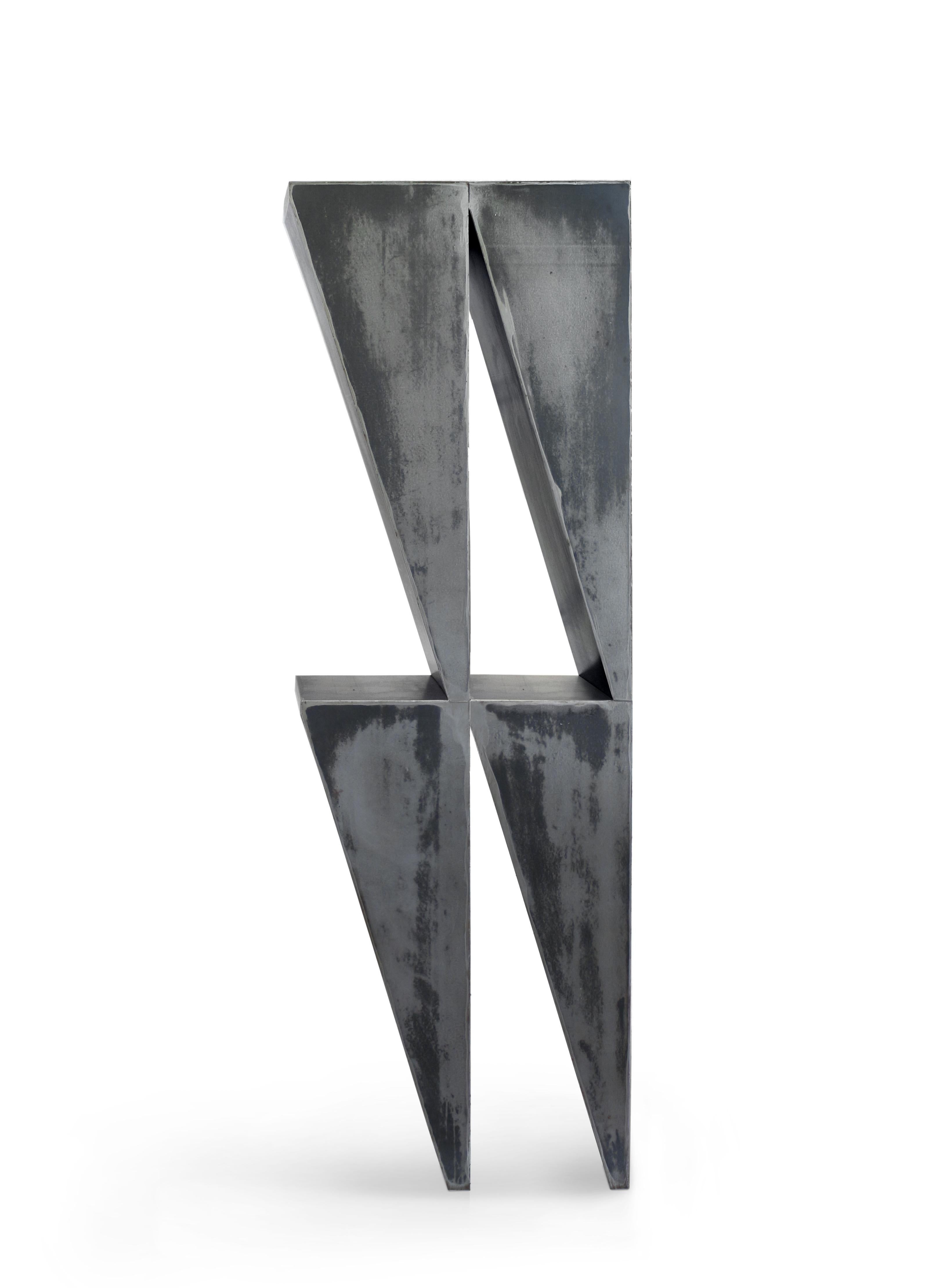 Statera Shelf sculpture in Metal  For Sale 5