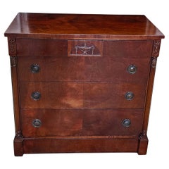 Statesville-Schrank Empire-Stil Mahagoni-Kommode