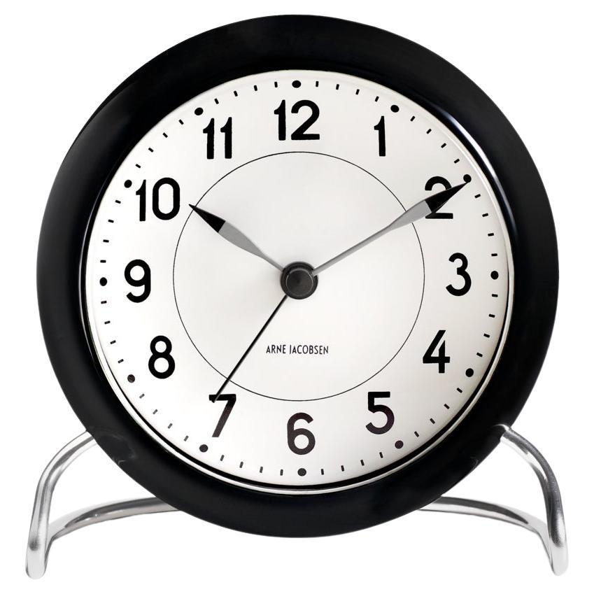 Station Table Clock White/Black For Sale