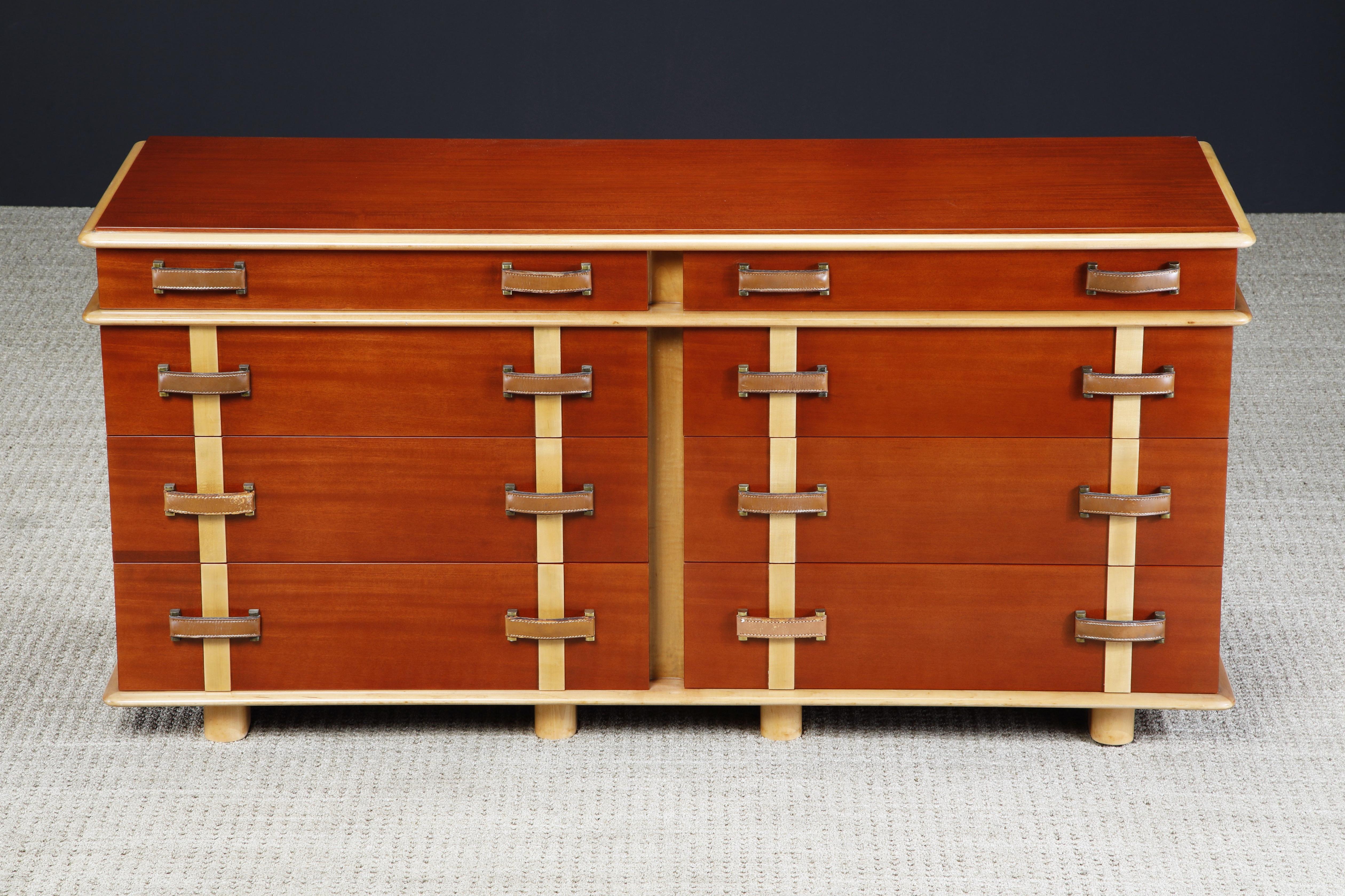Mid-Century Modern 'Station Wagon' Dresser by Paul Frankl for Johnson Furniture, c. 1945, Signed