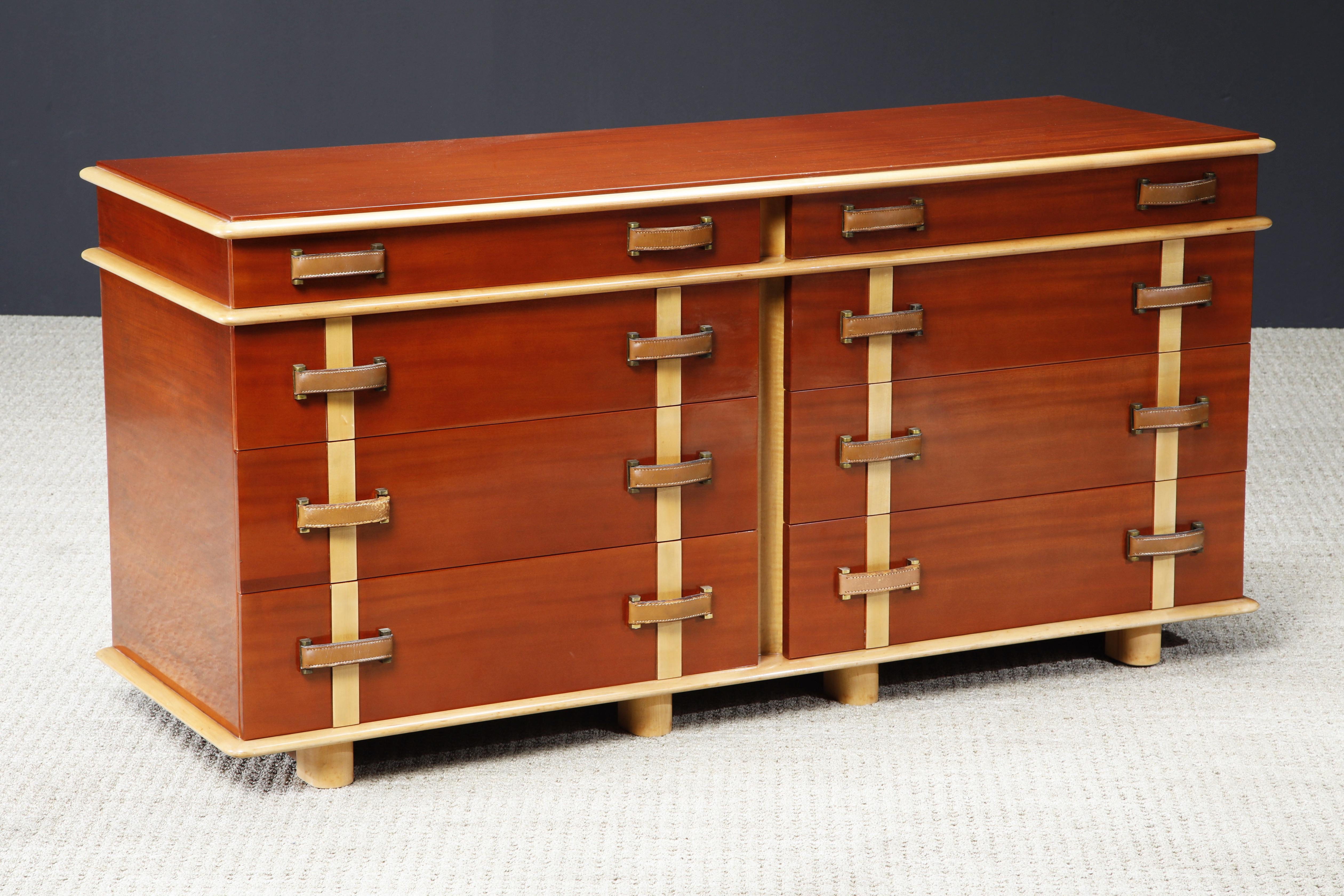 Mid-20th Century 'Station Wagon' Dresser by Paul Frankl for Johnson Furniture, c. 1945, Signed