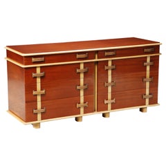'Station Wagon' Dresser by Paul Frankl for Johnson Furniture, c. 1945, Signed