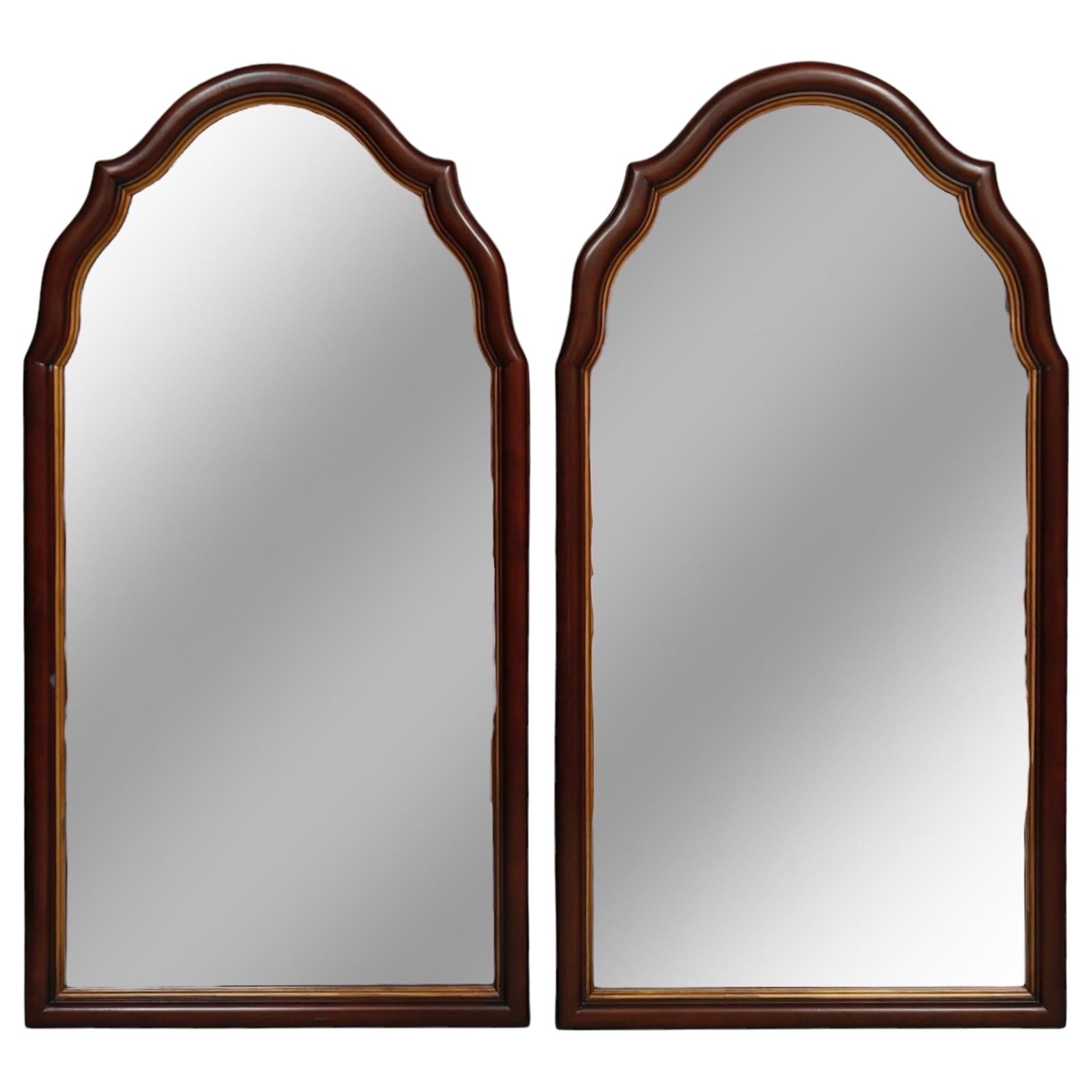 Statton Arched Wall Mirrors, a Pair