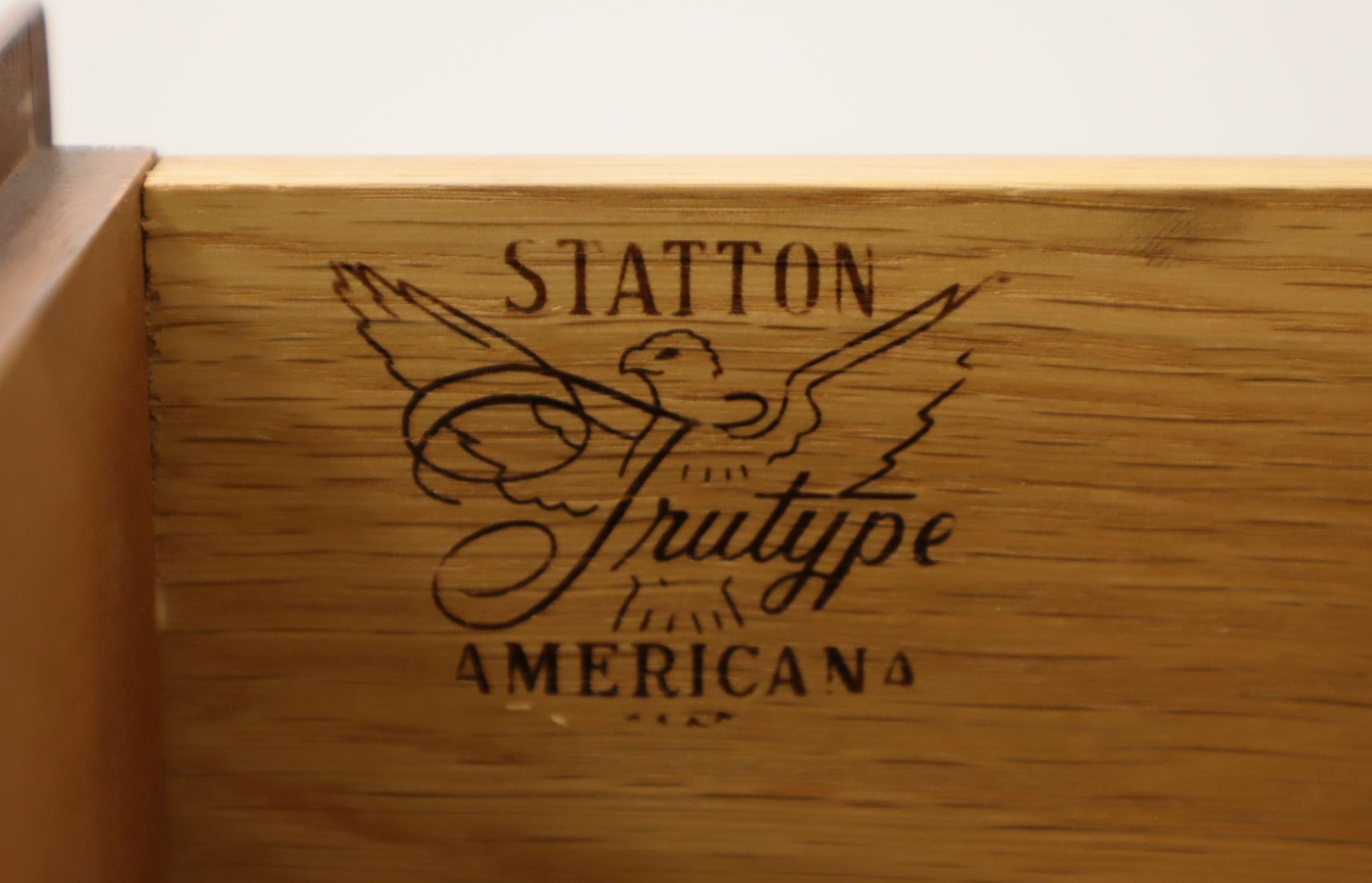 STATTON Centennial Cherry Chippendale Style Chest of Drawers 4