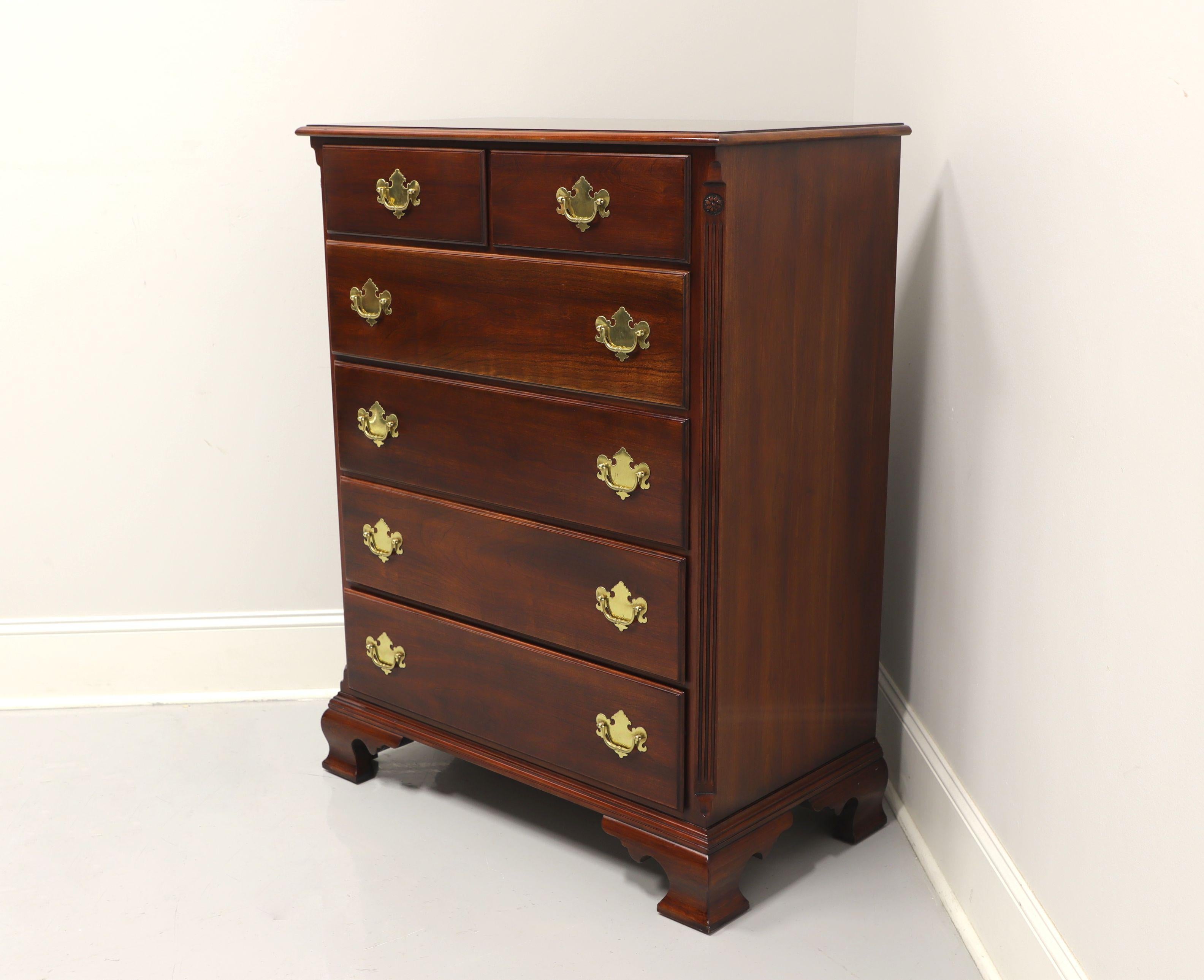 American STATTON Centennial Cherry Chippendale Style Chest of Drawers