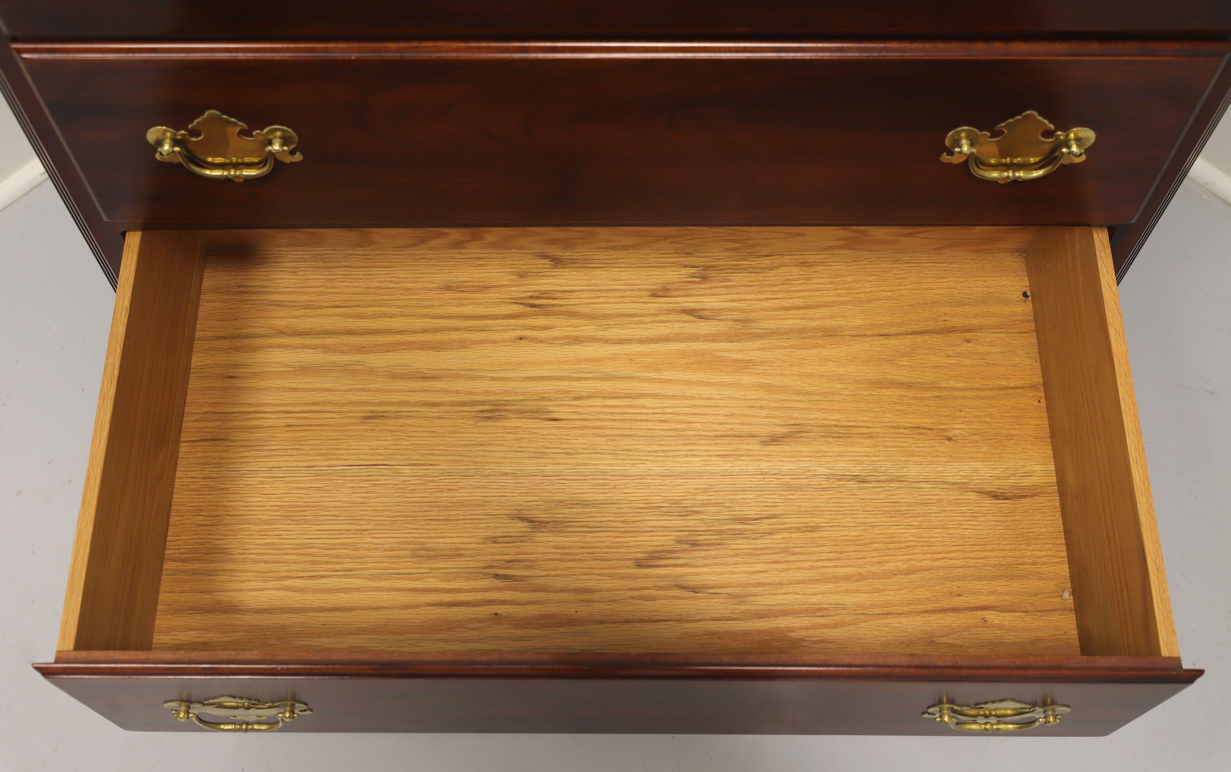 STATTON Centennial Cherry Chippendale Style Chest of Drawers 2
