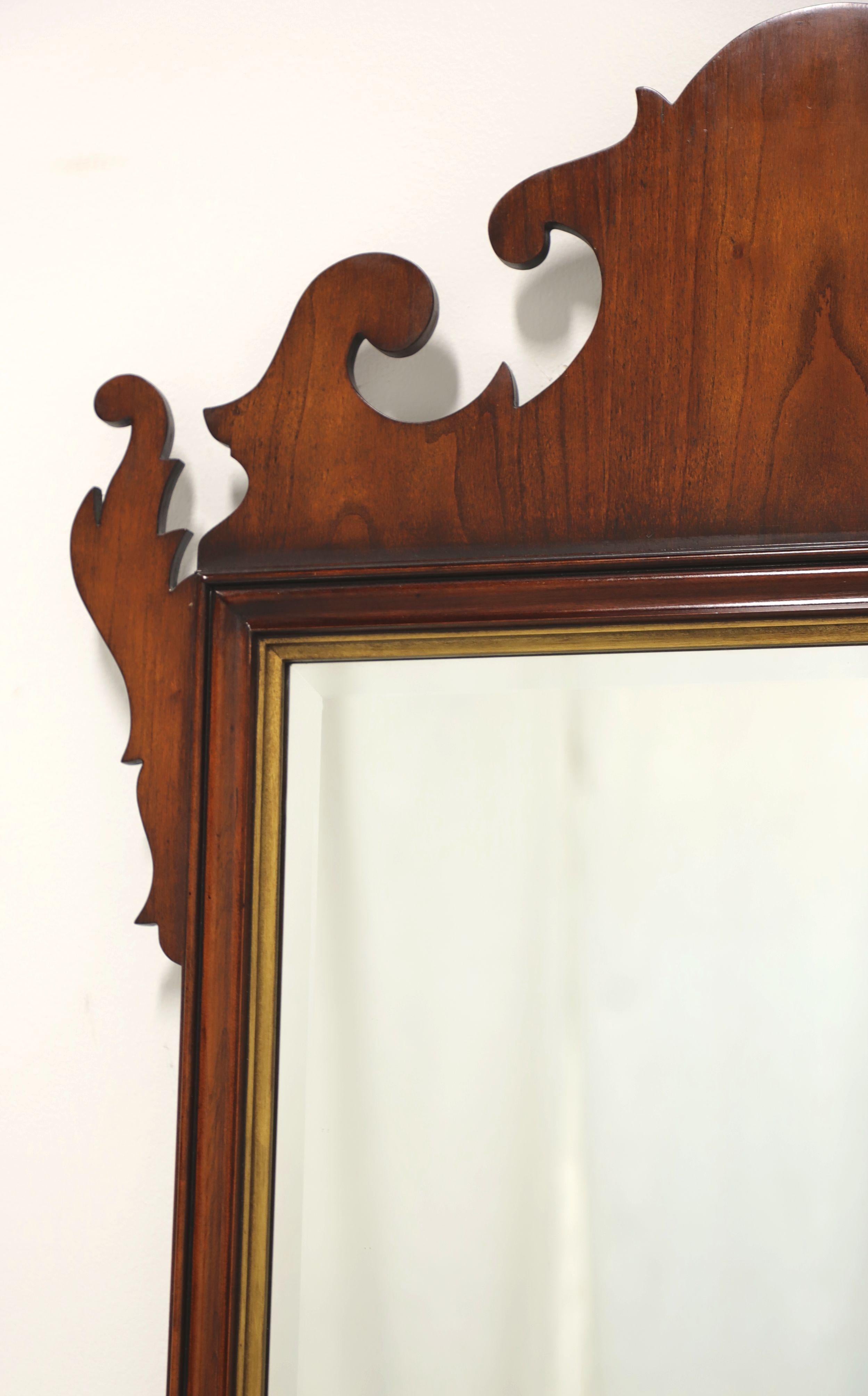 American STATTON Centennial Cherry Chippendale Style Wall Mirror