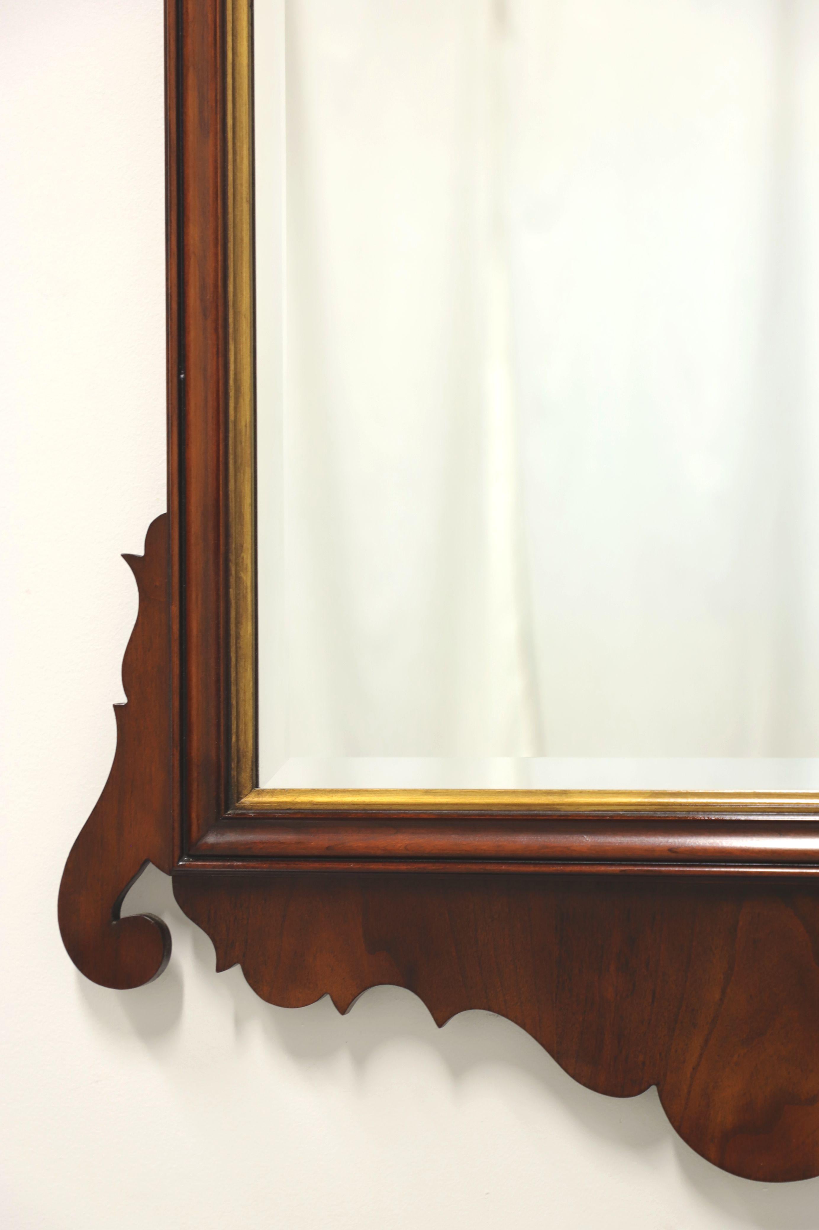 20th Century STATTON Centennial Cherry Chippendale Style Wall Mirror