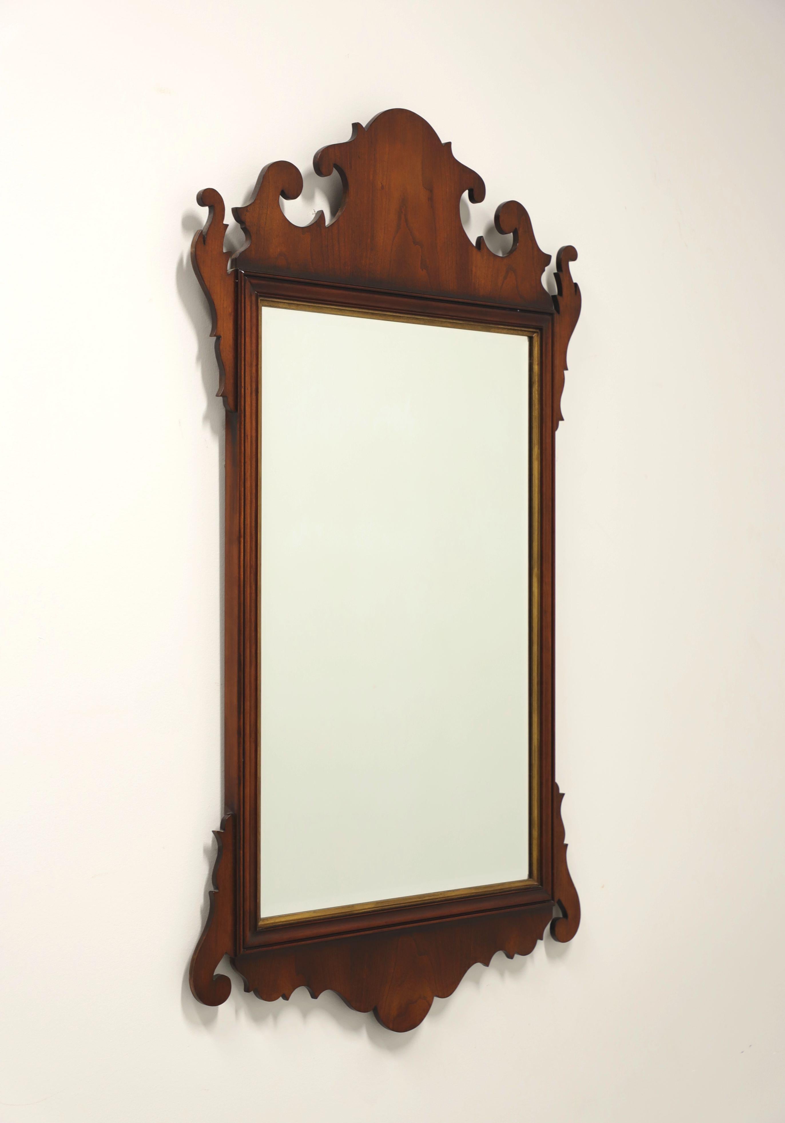 STATTON Centennial Cherry Chippendale Style Wall Mirror 4