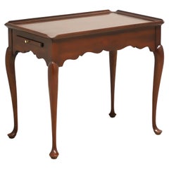 STATTON Centennial Solid Cherry Queen Anne Tea Table