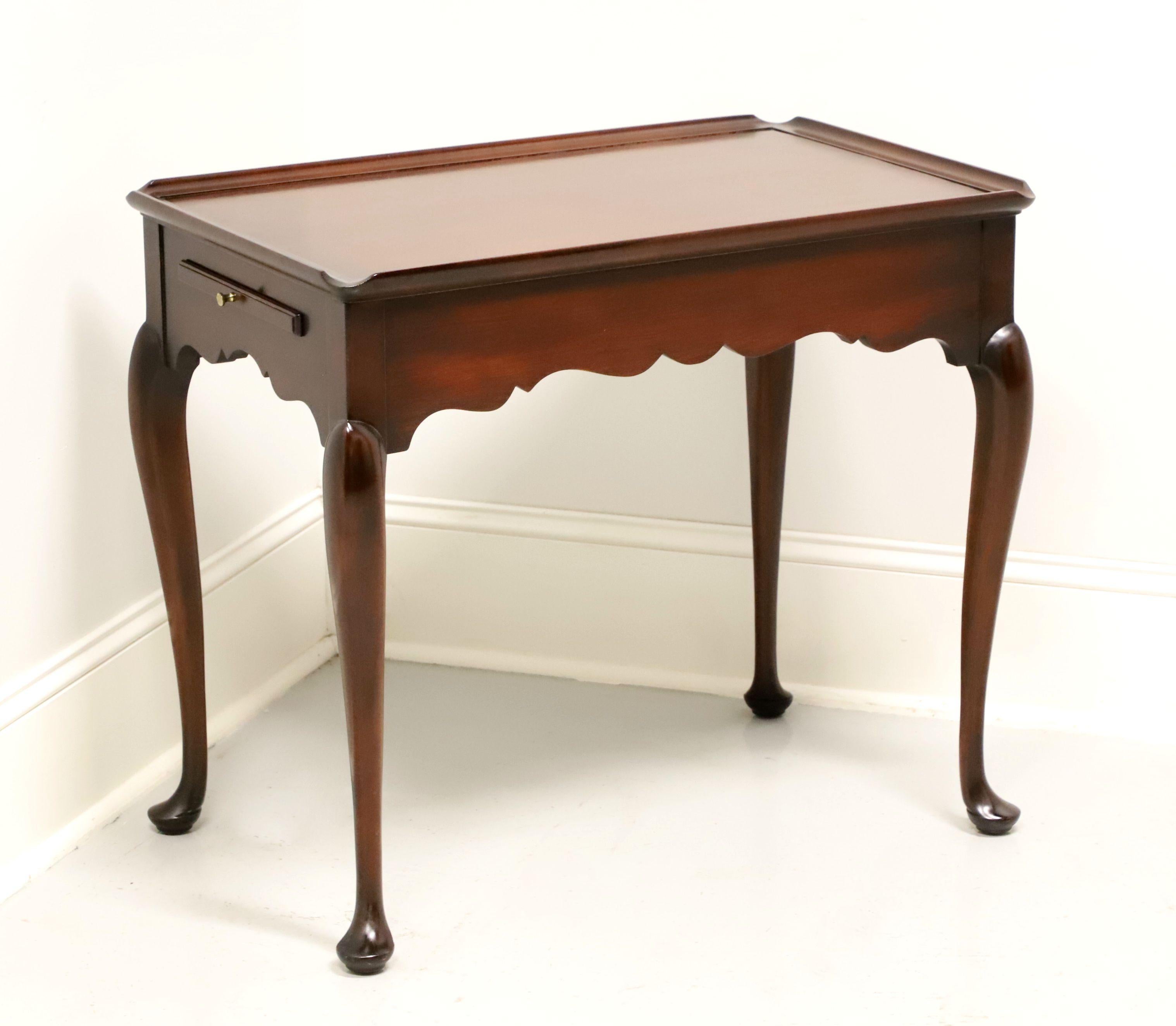 STATTON Old Towne Cherry Queen Anne Tea Table 3