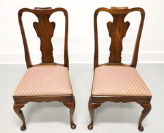STATTON Oxford Cherry Queen Anne Dining Side Chairs - Pair B