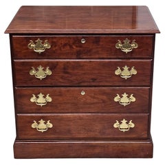 Statton Trutype Americana Chippendale Solid Black Cherry Lateral Filing Cabinet