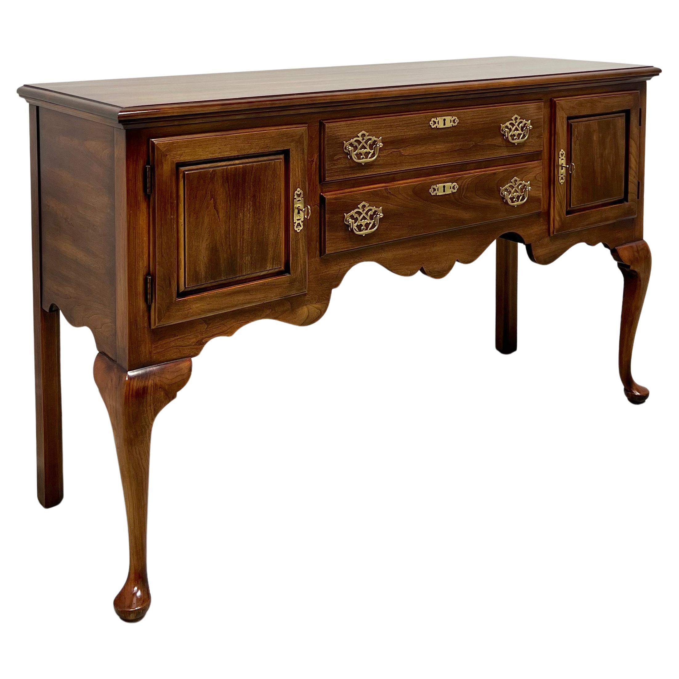 STATTON Trutype Americana Oxford Antique Cherry Queen Anne Huntboard Sideboard