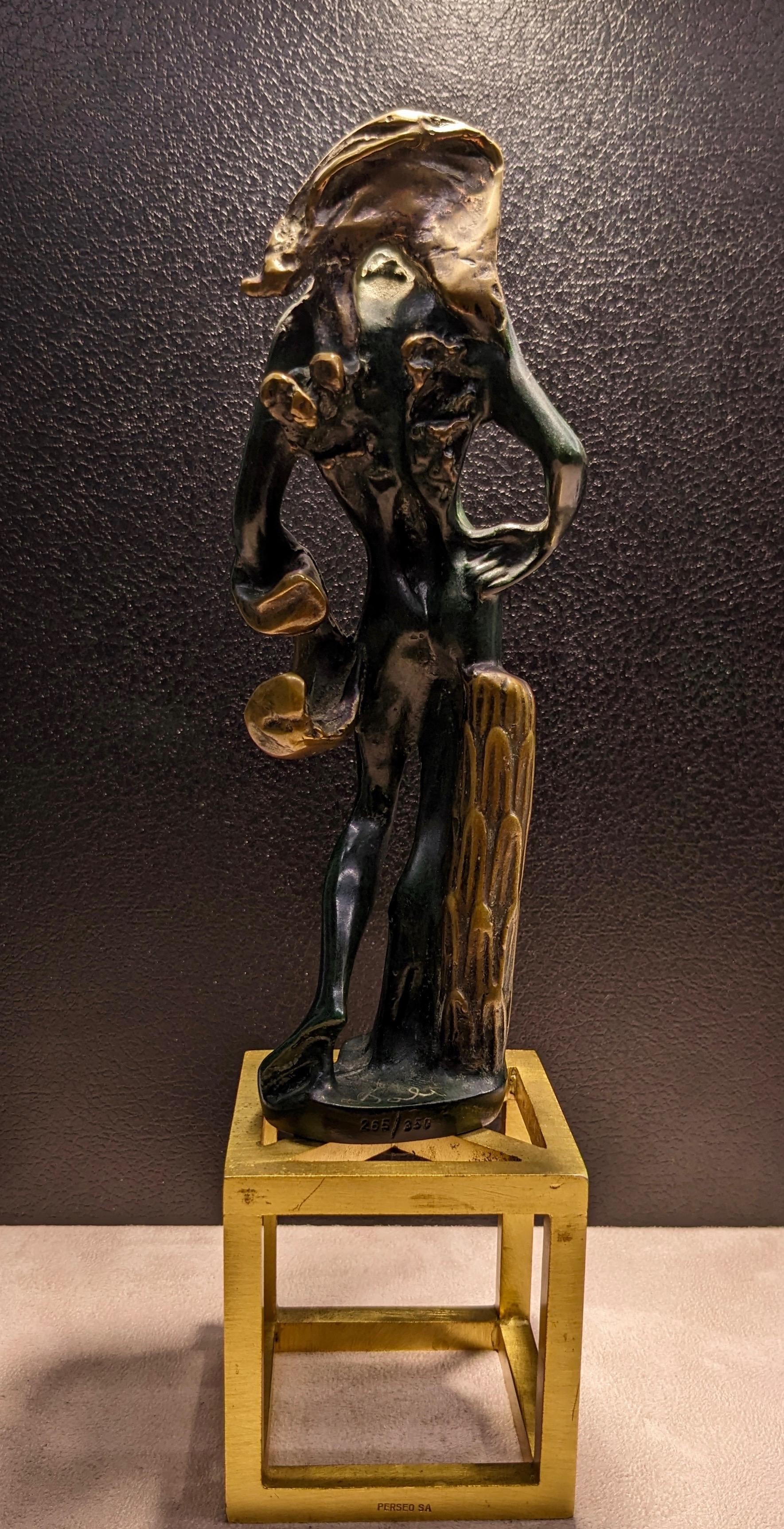 Women's or Men's Statua Birdman, L'homme oiseau in bronzo, Salvador Dalì edizione limitata For Sale
