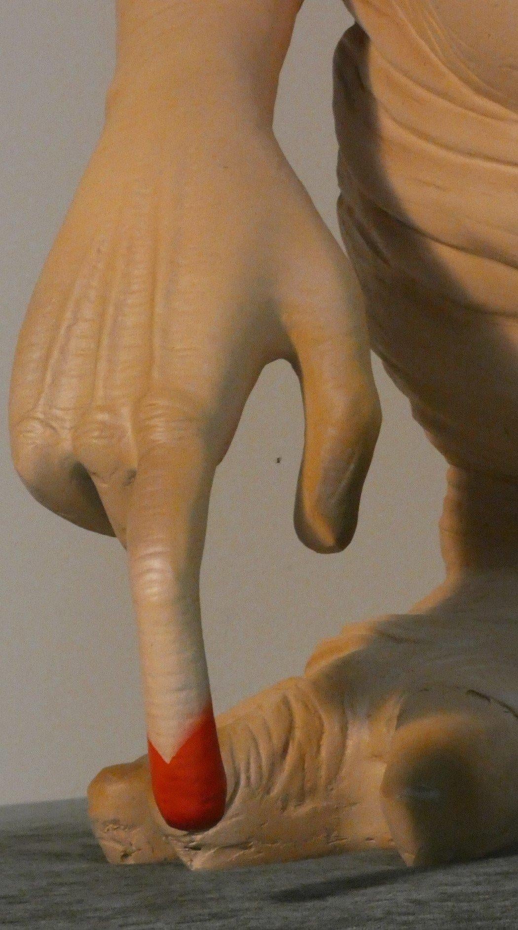 Statua E.T. Tridimensionale in Resina e Smalto - Italia anni '90 in vendita 6